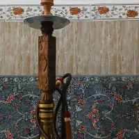 قلیان تنه چوب