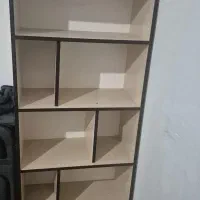 کتابخانه mdf دارای جا