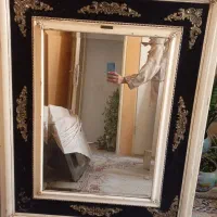 آیینه با تزئینات برنجی