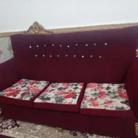 مبل ۷نفره زرشکی