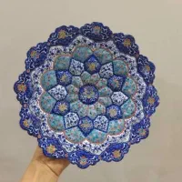 بشقاب میناکاری