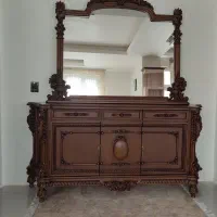 ست آینه کنسول میز تی وی مدل نگین