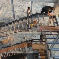 پله باکس وسط ورقی معلق کنسول محور شاسی کنار تک