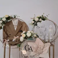 دیزاین بله برون .گل آرایی . خنچه