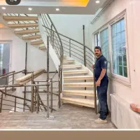 اجرا کف پله چوبی از شرق تا غرب مازندارن