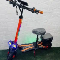 اسکوتر دونفره جفت صندلی دوچرخه ای حراج شد