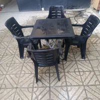 میز و صندلی (میز تاشو) پلاستیکی