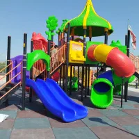 مجموعه بازی پلی اتیلن کد۶تاب سرسره کد۶فضای باز