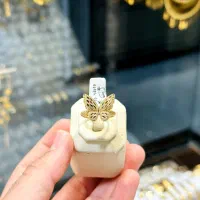 انگشتر پروانه طلا