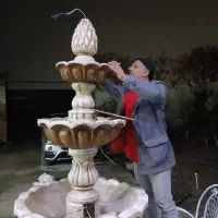 نصب سورایی.آبنما.باربیکیو