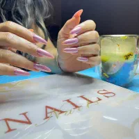 مدل کاشت ناخن ژورنالی بصورت محدود