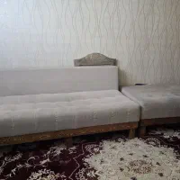 مبل راحتی ۸ نفره خیلی تمیز با جلو مبلی
