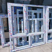 درب و پنجره upvc وشیشه دو جداره