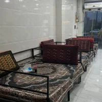 چهار عدد تخت آهنی سنگین و بسیار محکم