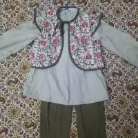 لباس دخترانه نخی