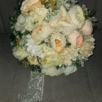 دسته گل خارجی عروس