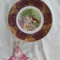 چینی‌گل‌سرخ،ظروف‌آنتیک،مرغ‌خوری،قاشق‌وچنگال‌روزوشب