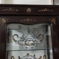 بوفه چوبی برنزکوب