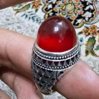انگشتر نقره عقیق رکاب داراستادگرشاسیی