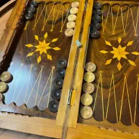تخته نرد چوب گردو