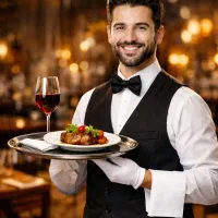 استخدام ویتر و سالنکار با جای خواب و حقوق مناسب