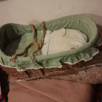 سبد نوزاد حصیری