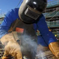 جوشکاری درب پنجره فرفورژه کاربیت جوش زرد