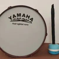 طبل محرم یاماها اصل همراه دسته جنس استیل