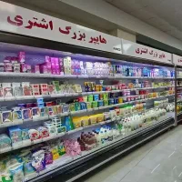 فرایدب قفسه اوژن یخچال پرده هوا hia فروشگاهی i29
