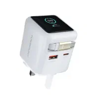 شارژر دیواری Powerology Halo GaN 70W