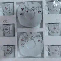 ست فنجان و نعلبکی صبحانه خوری ماگ سینی و...
