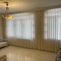 حریر ساده|پرده، رانر، رومیزی|فولادشهر, مسکن مهر فولادشهر|دیوار