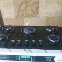 اجاق گاز صفحه شیشه