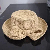 کلاه رافیا دست باف