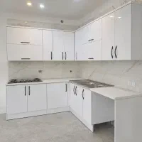 کابینت آماده ۶متری فلز درب چوب