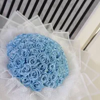 دسته گل رز ربانی