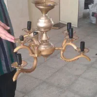 لوستر برنز طلا آبکاری شده