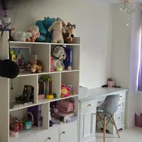 میز تحریر و کتابخانه