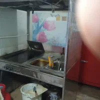 یک فر با چهار بن ماری و صفحه سنگ