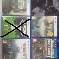 فروش 3 دیسک ps5 و 1 دیسک ps4