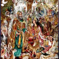 تابلوفرش دستبافت