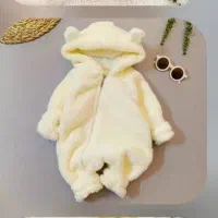 سرهمی زمستانی رنگ استخوانی و ذغالی