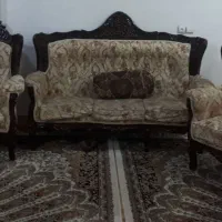 فروش مبل دست دوم درحد چوب گردو سالم سالم