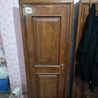 دو عدد کمد لباس چوبی قدیمی