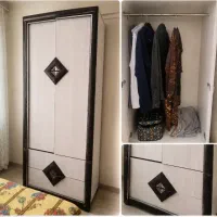 کمد دو درب جادار مناسب فضاهای کوچک