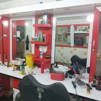 فروش دکور کامل آرایشگاه مردانه با قیمت مناسب