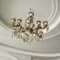 لوستر برنز6شاخه