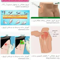 آموزش تزریقات و کمکهای اولیه