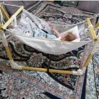سلام یک ‌‌‌عددکهواره بچه کارکرده ولی تمیزوسالم