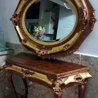 میز تلفن آینه